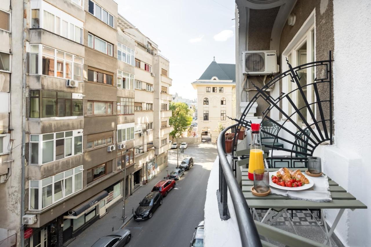 Cismigiu Serenity: 1Br Flat With Scenic Balcony Бухарест Экстерьер фото